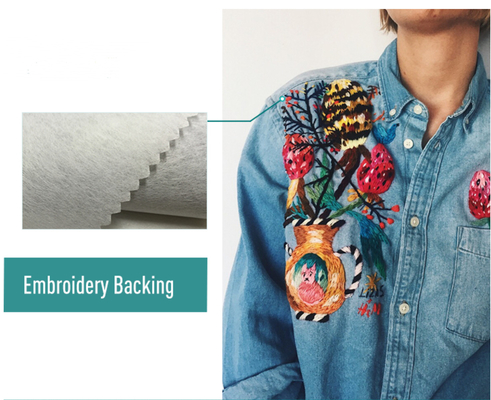 High Quality Pure PVA Warm Water Soluble Stabilizer For Embroidery Backing