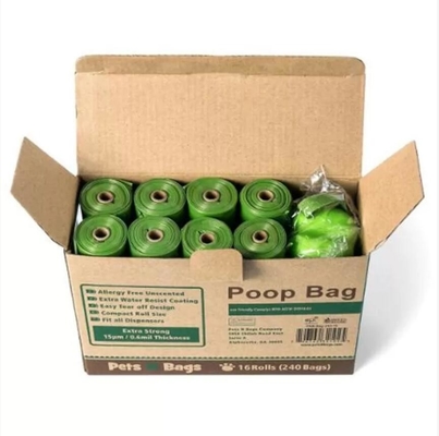 Non Toxic  Biodegradable PLA Water Soluble Poop Bags