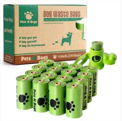 Non Toxic  Biodegradable PLA Water Soluble Poop Bags