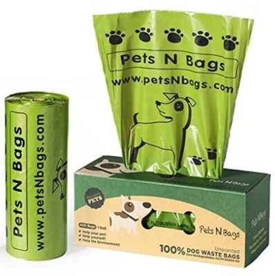 Heat Seal PVA Compostable Garbage Bags Water Soluble Biodegradable