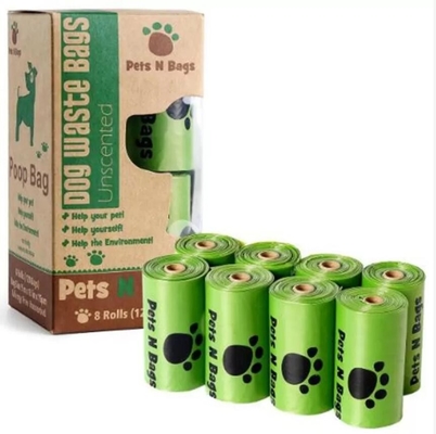 SGS MSDS PLA Biodegradable Poop Bags Compostable