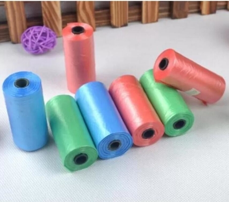 200 Micron Biodegradable PLA Compostable Pet Waste Bags