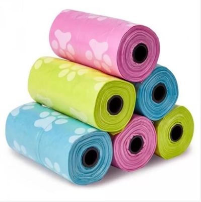 200 Micron Biodegradable PLA Compostable Pet Waste Bags