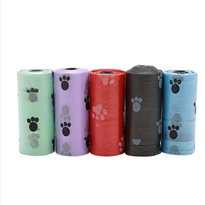 ASTM D6400 EN13432 Eco Water Soluble Poop Bags For Dog Cat Waste