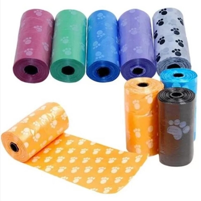 ASTM D6400 EN13432 Eco Water Soluble Poop Bags For Dog Cat Waste