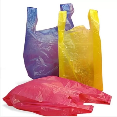 Polylactic Acid PLA Biodegradable T Shirt Garbage Bags