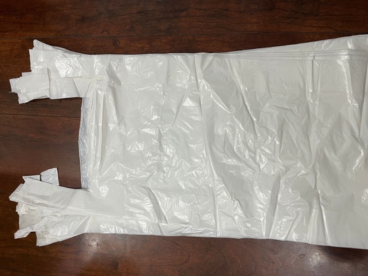 Water Soluble PVA T Shirt Shopping Bag 25μM For Supermarket
