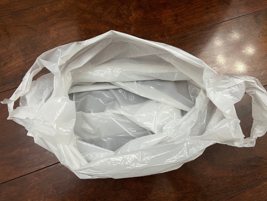 Water Soluble PVA T Shirt Shopping Bag 25μM For Supermarket