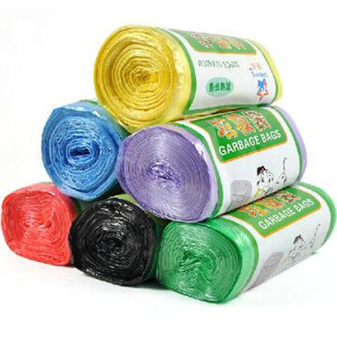 Sacos de lixo biodegradáveis de 100% no amido de milho do rolo/material do PLA/PBAT feito
